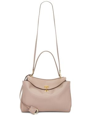 Balenciaga Rodeo Medium Grained Leather Top Handle Bag - Natural