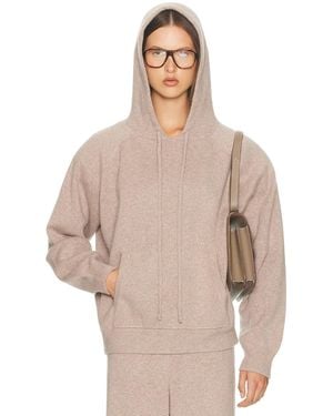 Helsa Saylor Cashmere Knit Hoodie - Natural