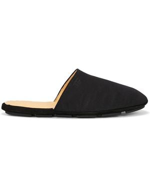 Tom Ford Satin Slipper - Black