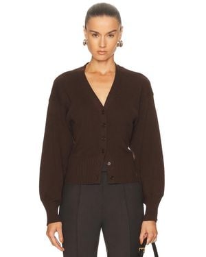 L'academie Monnie Knit Cardigan - Brown