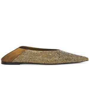 Saint Laurent Carolyn Slipper - Multicolor