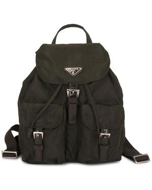 Prada Tessuto Backpack - Black