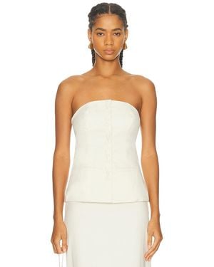 Marlies Grace Olivia Top - White
