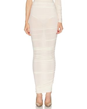 Wolford Sheer Drape Skirt - White