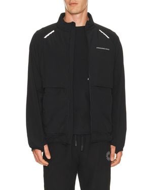 Paradise Zero Padded Front Zip Jacket - Black