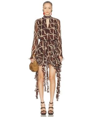 Alexis Amalia Dress - Brown