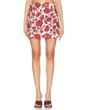 Posse Romeo Mini Skirt - Red