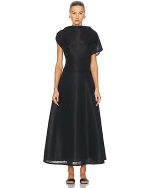 Brandon Maxwell The Genevieve Dress - Black