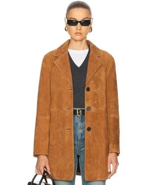 Arma Joni Suede Jacket - Brown