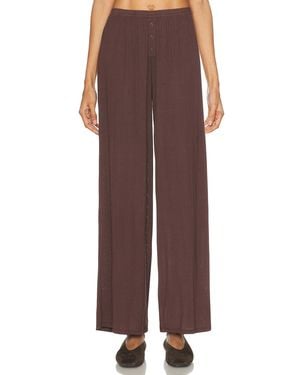 Negative Underwear Whipped Track Pant - Brown