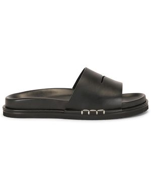 JW Anderson Loafer Fussbett Slide - Black