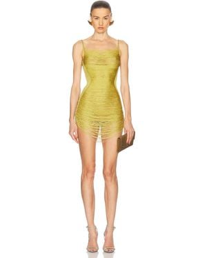 The Attico Mini Dress - Yellow