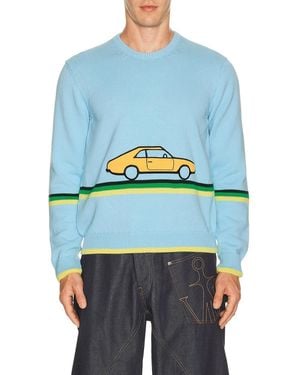 JW Anderson Car Sweater - Blue