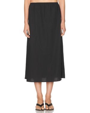 Deiji Studios Split Tie Skirt - Black