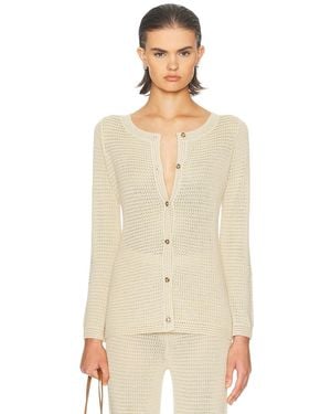 Posse Lennon Cardigan - Natural
