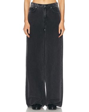 GRLFRND Angelina baggy Slouchy Jeans - Black