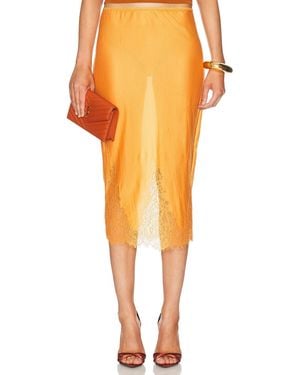 Ronny Kobo Julian Skirt - Orange