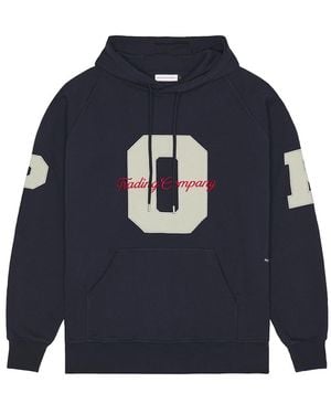 Pop Trading Co. Football Hoodie - Blue