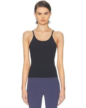 Left On Friday Barre Long Tank Top - Blue