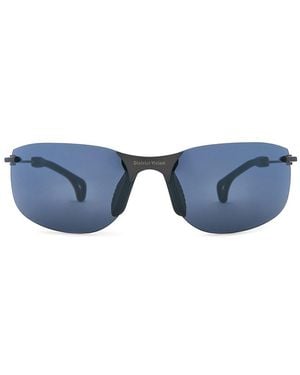 District Vision Miho Windstream Ti Sunglasses - Blue