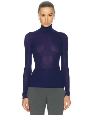 Jil Sander Turtleneck Sweater - Blue