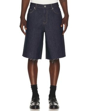 Helmut Lang Jean Short - Blue