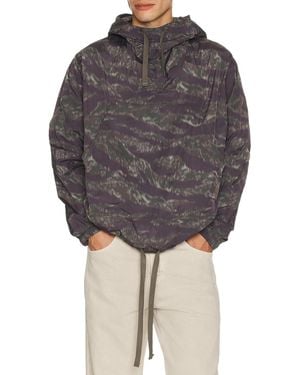 Beams Plus Mil Smock Hooded Jacket - Gray