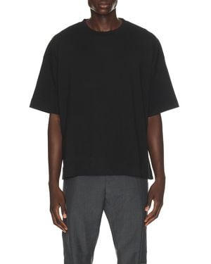 Dries Van Noten Heno Short Sleeve Tee Shirt - Black