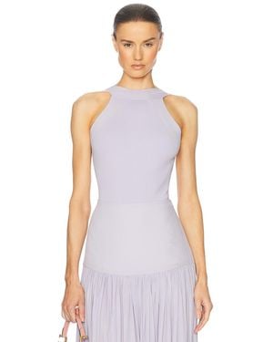 Helsa Jolene Knit Bodysuit - Purple