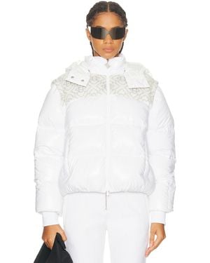 CASABLANCA Puffer Jacket - White