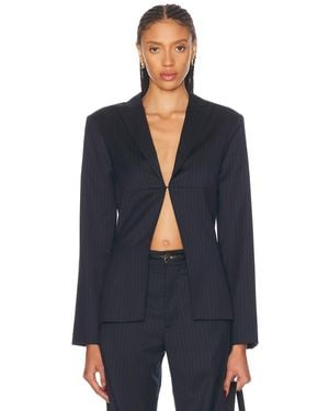 Mimchik Pinched Blazer - Blue