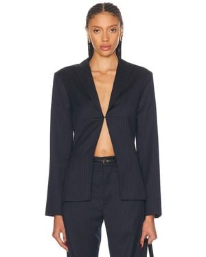 Mimchik Pinched Blazer - Blue