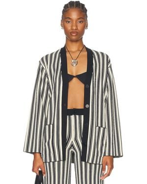 Simon Miller Max Belted Knit Cardigan - Black