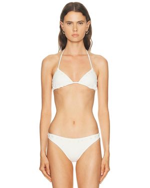 STAUD Lido Bikini Top - Natural