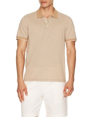 Theory Birdseye Polo - White