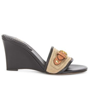 Isabel Marant Abryel Wedge Sandal - Multicolor