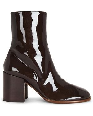 Dries Van Noten Round Toe Boot - Black