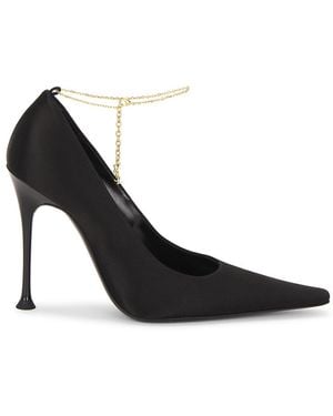 【Saint Laurent】DOVILLE PUMP 75MM◆8101219QNAO Saint Laurent Doville Pump in Brown | Lyst