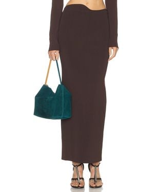 Christopher Esber Maparadita Midi Skirt - Brown