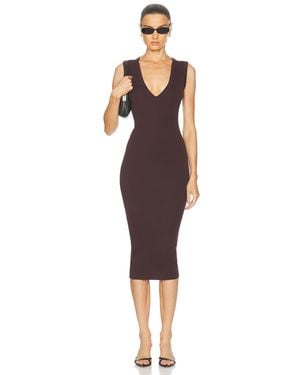 Flore Flore Dewi Midi Dress - Purple