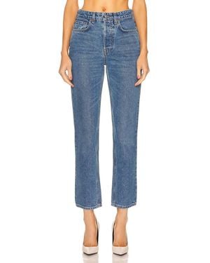GRLFRND Karolina High Rise Skinny - Blue