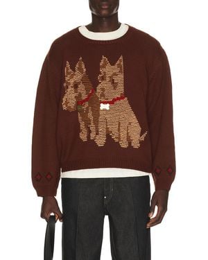Bode Scottie Pullover - Brown