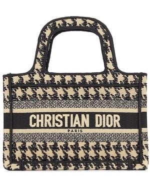 Dior Mini Book Tote Bag - Black