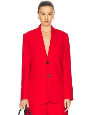 Ami Paris Semi Lined Blazer - Red