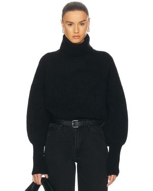 GRLFRND X Emily Gemma Elya Turtleneck Sweater - Blue