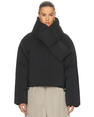 Alexander Wang Cropped Puffer Jacket - Black