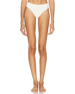 LDMA Low Hide Seamless Thong - White