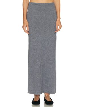 L'academie Torrey Maxi Skirt - Gray