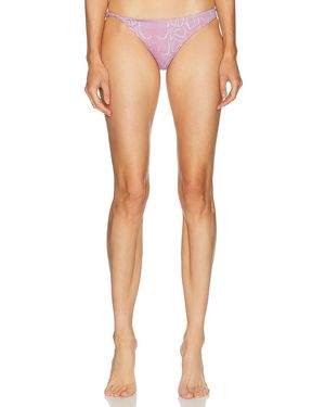Ziah Twisted Side Bikini Bottom - Multicolor