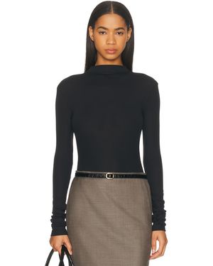 SAME Long Sleeve Bodysuit - Black